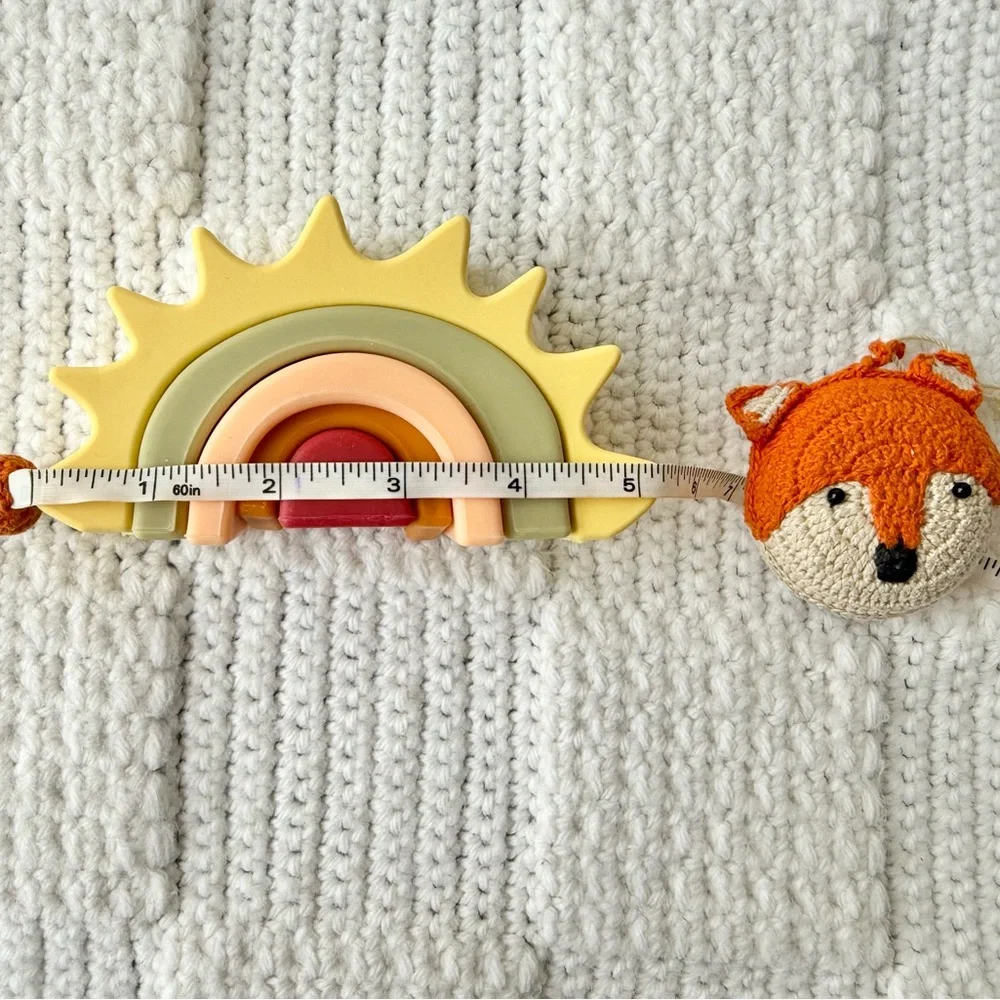 Hudson Baby Silicone Toy Arches, Sun Puzzle